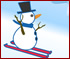 Snowman Skiing